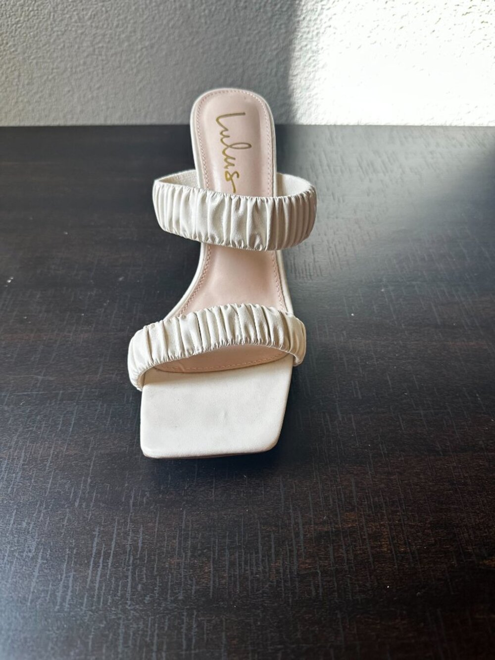Lulus - Cloyaa High Heel Sandals (Off White) - Picture 5 of 11